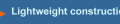 Lightweight constructions